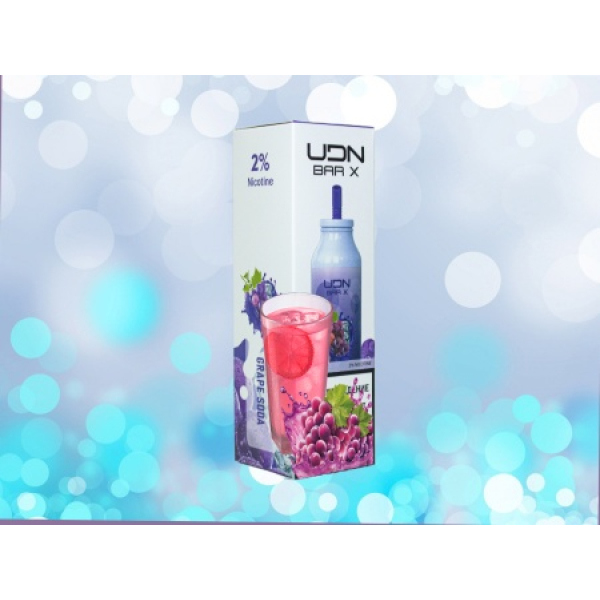 UDN Bar X Виноградный Лимонад, 7000 тяг в Магадане