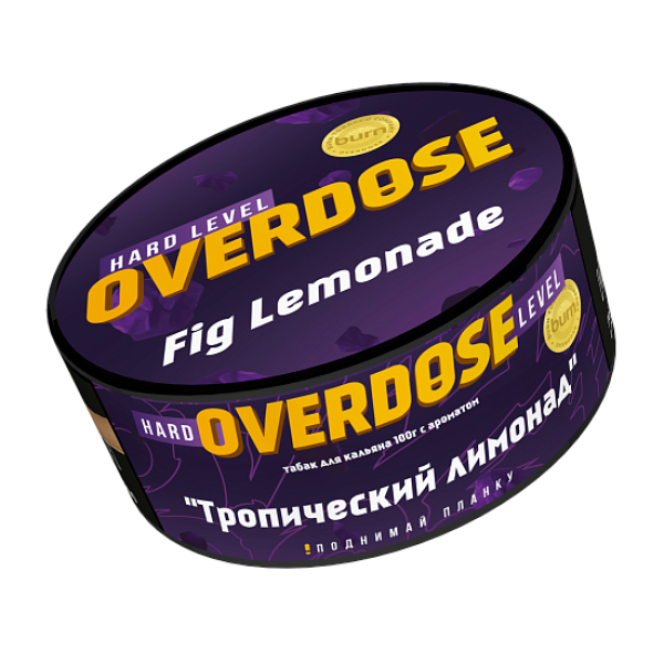 Табак Overdose Fig Lemonade (Тропический лимонад) 100 гр в Магадане