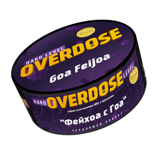 Табак Overdose Goa Feijoa (Фейхоа с Гоа) 100 гр в Магадане