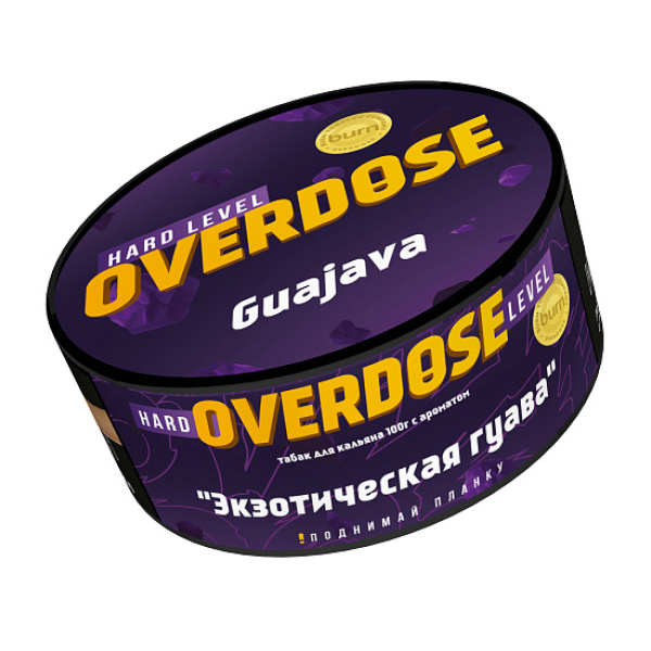 Табак Overdose Guajava (Экзотическая гуава) 100 гр в Магадане