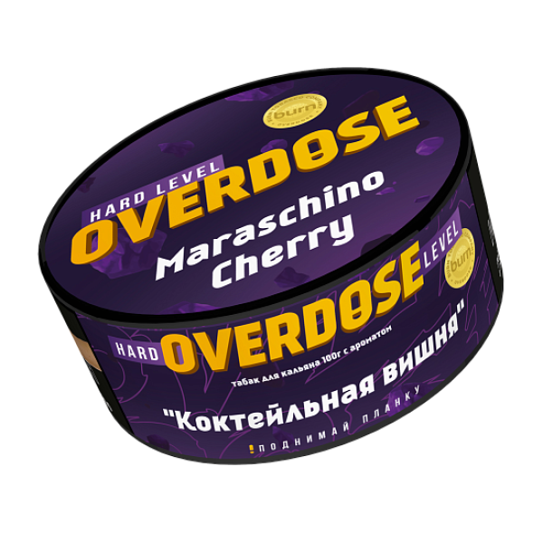 Табак Overdose Maraschino Cherry (Коктейльная вишня) 100 гр в Магадане