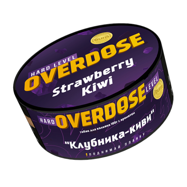 Табак Overdose Strawberry Kiwi (Клубника киви) 100 гр в Магадане