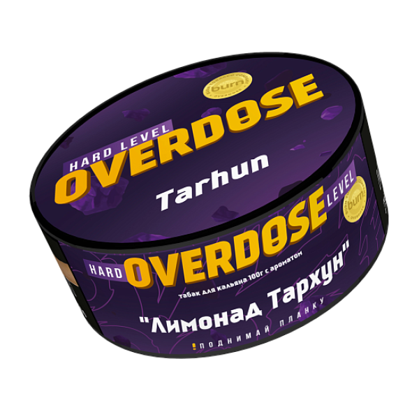 Табак Overdose Tarhun (Лимонад Тархун) 100 гр в Магадане