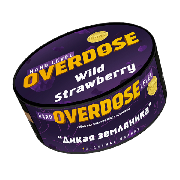 Табак Overdose Wild Strawberry (Дикая земляника) 100 гр в Магадане