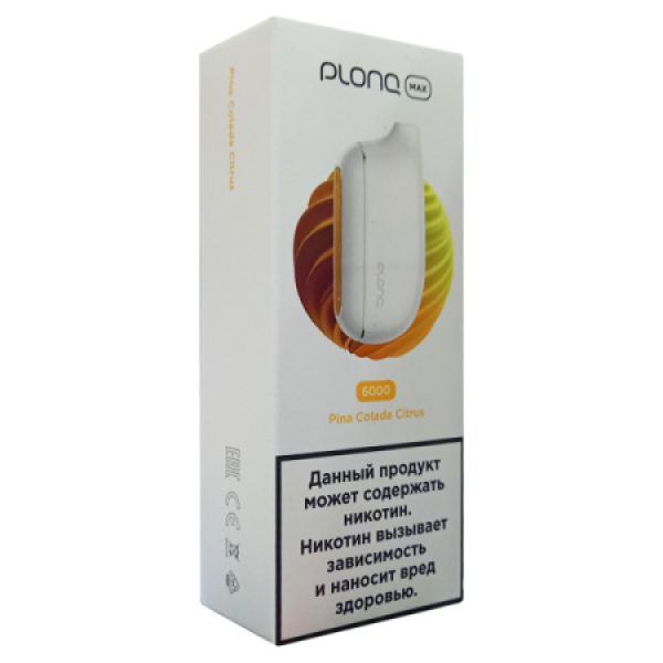 Plonq Max Pina Colada Citrus 6000 тяг в Магадане