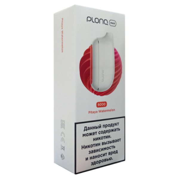 Plonq Max Pitaya Watermelon 6000 тяг в Магадане