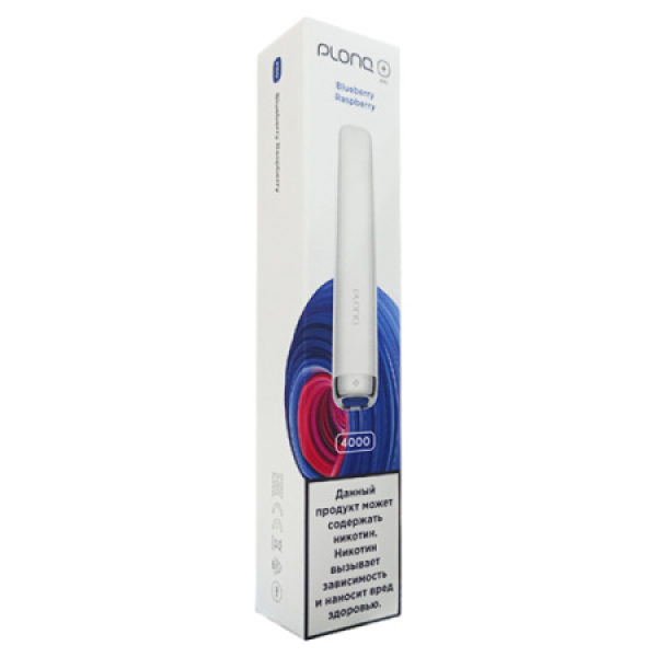 Plonq Plus Pro Blueberry Raspberry 4000 тяг в Магадане