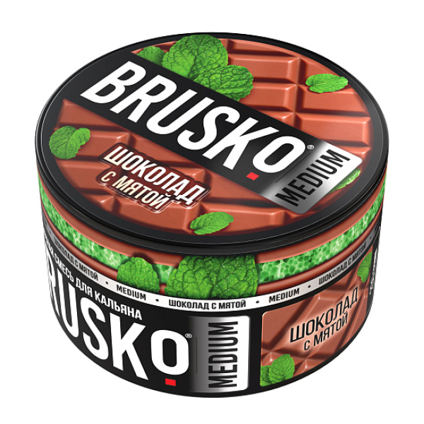 Смесь Brusko Шоколад с мятой 250 гр в Магадане