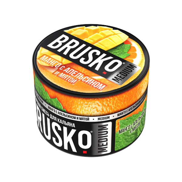 Смесь Brusko Манго с апельсином и мятой 50 гр в Магадане