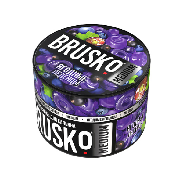 Смесь Brusko Ягодные леденцы 50 гр в Магадане