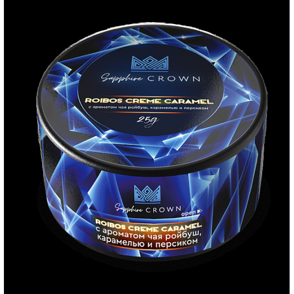 Табак SAPPHIRE CROWN ROIBOS CREME CARAMEL  25 грамм в Магадане