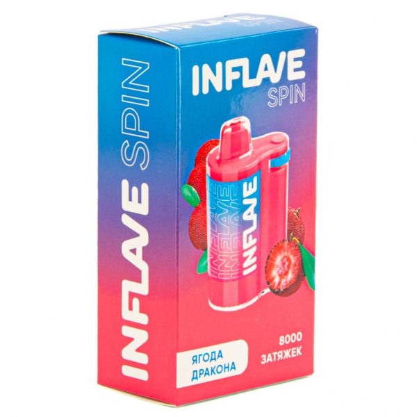 INFLAVE SPIN Ягода Дракона (8000 затяжек) в Магадане