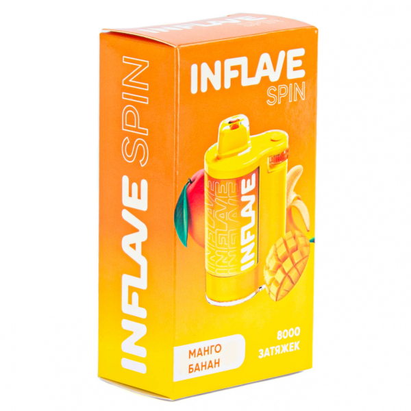 INFLAVE SPIN Манго банан (8000 затяжек) в Магадане