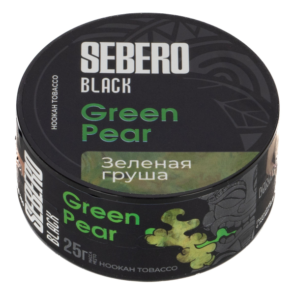 Табак Sebero Black Green Pear  25 грамм в Магадане