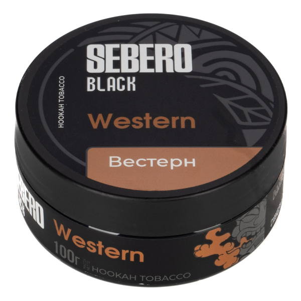 Табак Sebero Black Western  100 грамм в Магадане