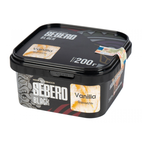 Табак Sebero Black Vanilla  200 грамм в Магадане
