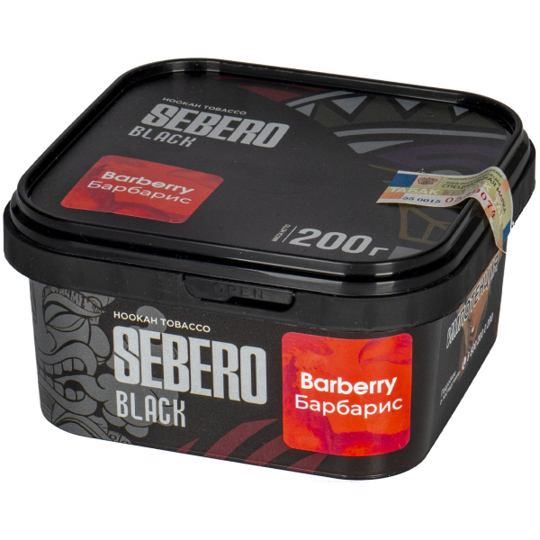Табак Sebero Black Barberry  200 грамм в Магадане