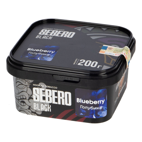 Табак Sebero Black Blueberry  200 грамм в Магадане