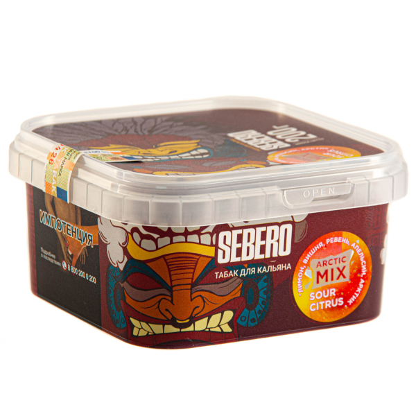 Табак Sebero Arctic Mix Sour citrus  200 грамм в Магадане