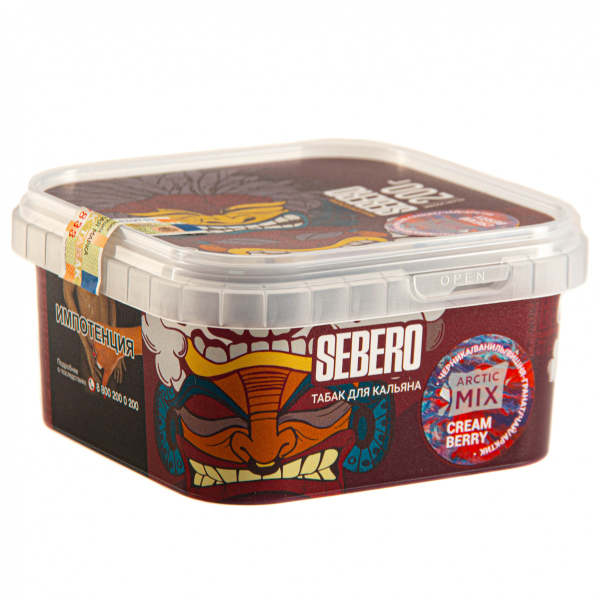 Табак Sebero Arctic Mix Cream berry  200 грамм в Магадане