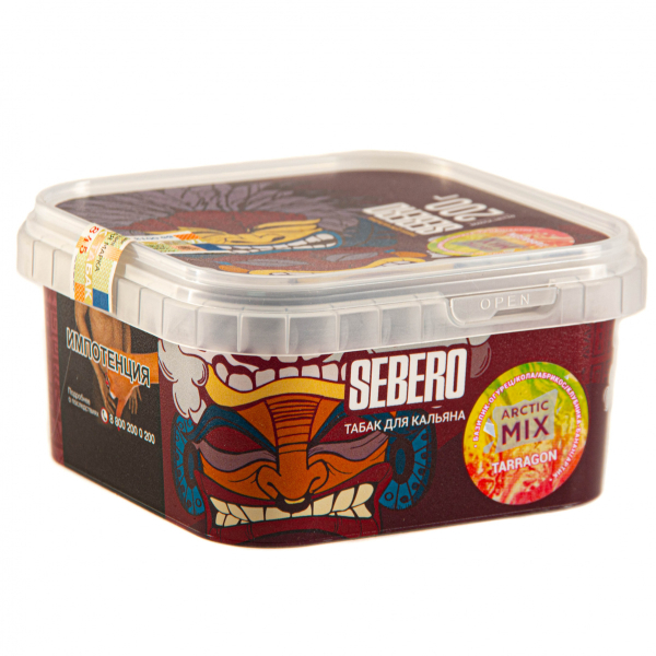 Табак Sebero Arctic Mix Tarragon  200 грамм в Магадане