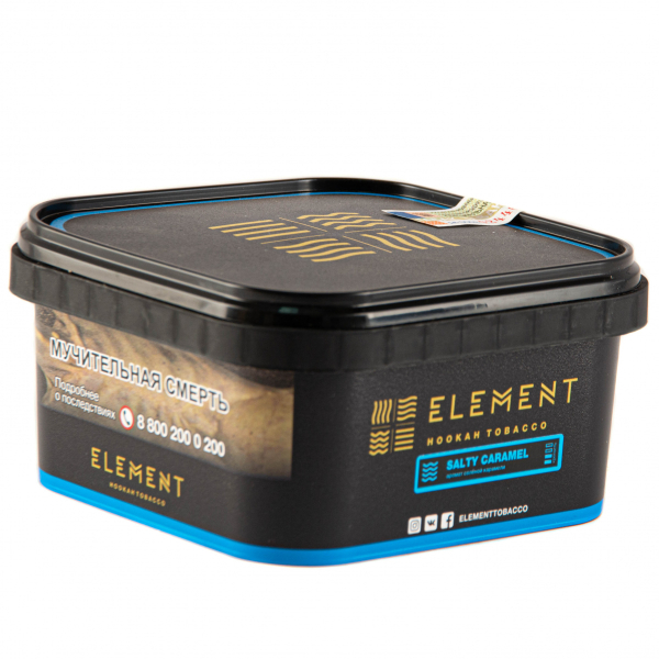 Табак Element ВОДА Salty Caramel  200 грамм в Магадане