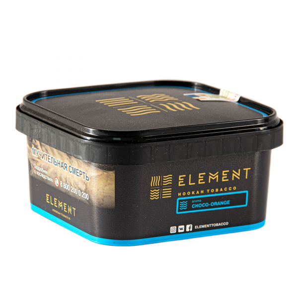 Табак Element ВОДА Choco-orange  200 грамм в Магадане