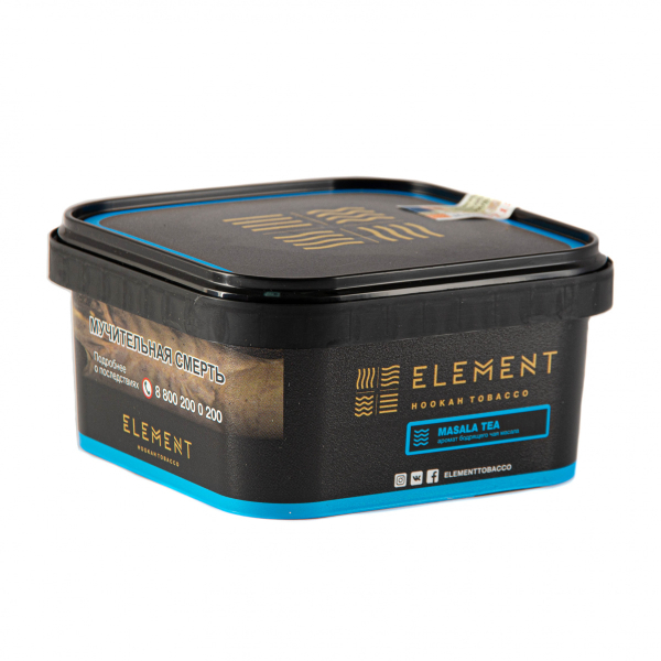 Табак Element ВОДА Masala tea  200 грамм в Магадане