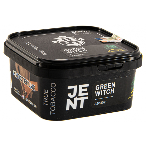Табак JENT Green Witch (Абсент)  200 грамм в Магадане