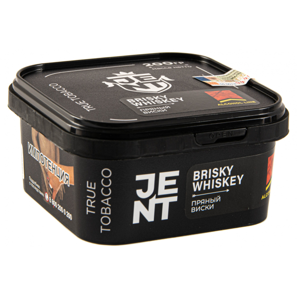 Табак JENT Brisky Whiskey (Пряный виски)  200 грамм в Магадане
