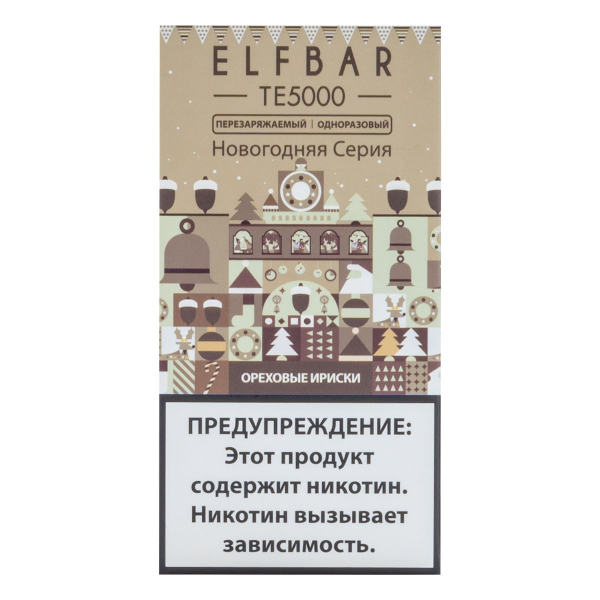 ELF BAR TE Ореховые ириски (5000 затяжек) 20 мг в Магадане