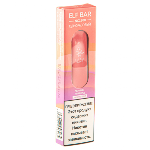 ELF BAR NC Pink Lemonade (1800 затяжек) 20 мг в Магадане