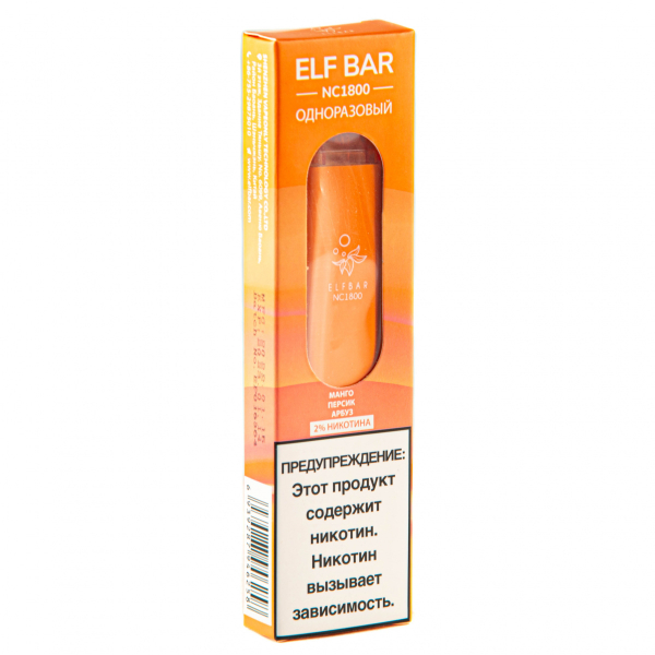 ELF BAR NC Mango Peach Watermelon (1800 затяжек) 20 мг в Магадане