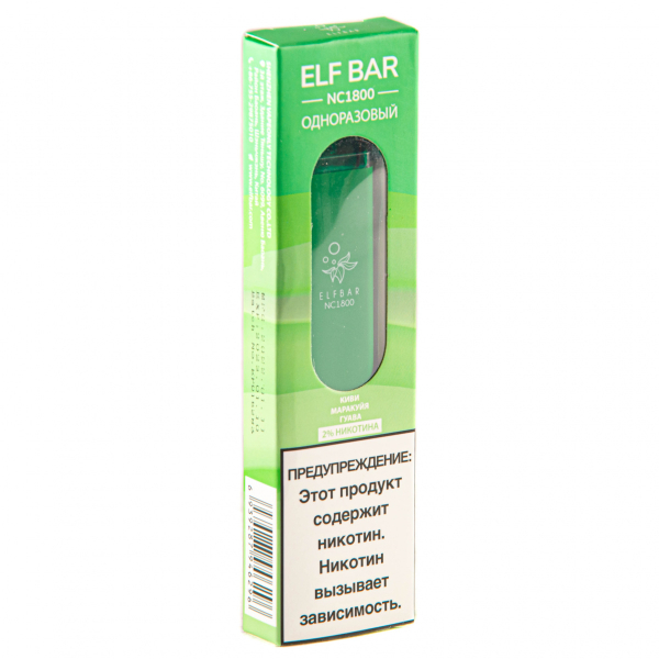 ELF BAR NC Kiwi Passionfruit Guava (1800 затяжек) 20 мг в Магадане