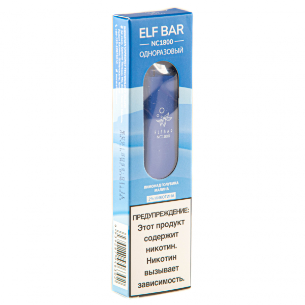 ELF BAR NC Blue Razz Lemonade (1800 затяжек) 20 мг в Магадане