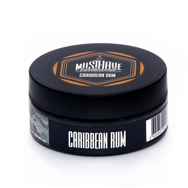 Табак MUST HAVE CARIBBEAN RUM  125 грамм в Магадане