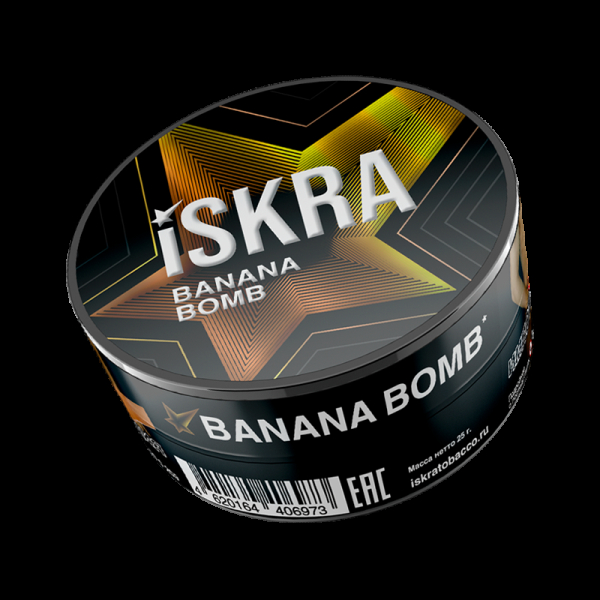 Табак ISKRA Вanana Bomb  25 грамм в Магадане