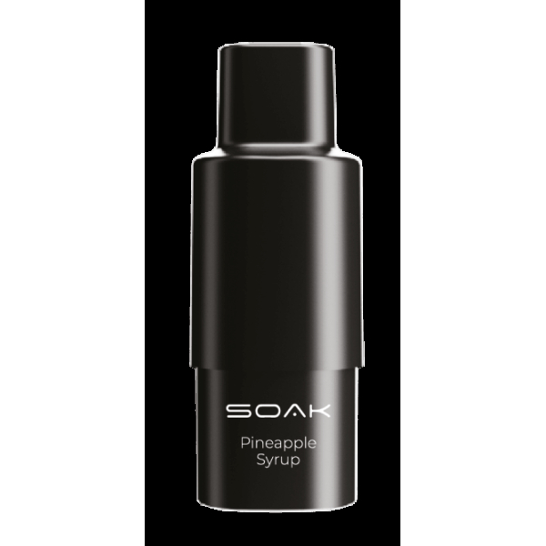 Картридж SOAK Q Ананасовый сироп (1500 затяжек) в Магадане