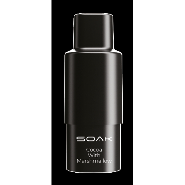 Картридж SOAK Q Какао с маршмеллоу (1500 затяжек) в Магадане