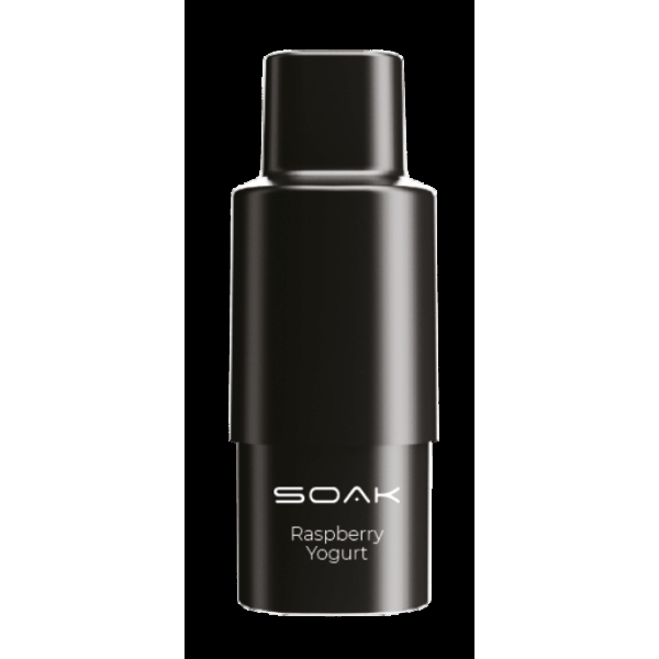 Картридж SOAK Q Малиновый йогурт (1500 затяжек) в Магадане