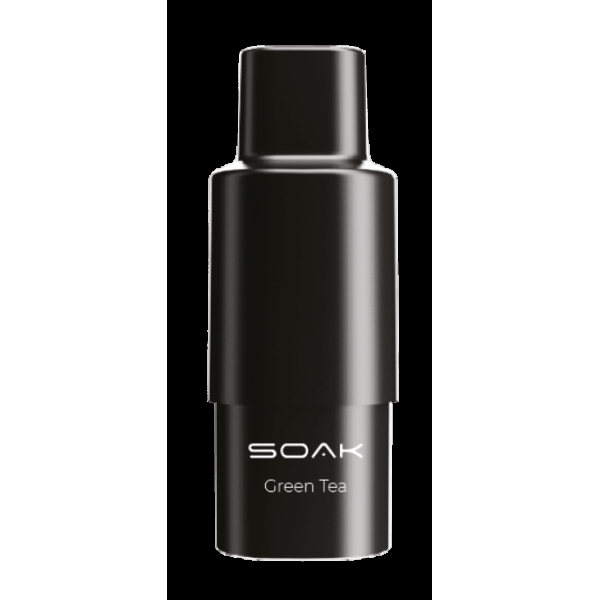 Картридж SOAK Q Зелёный чай (1500 затяжек) в Магадане
