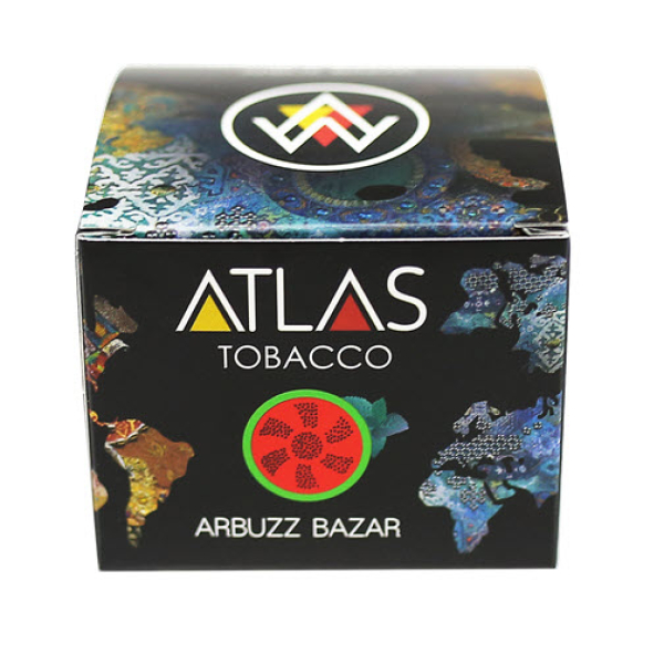 Табак ATLAS ARBUZZ BAZAR (АРБУЗ И МЕНТОЛ)  100 грамм в Магадане