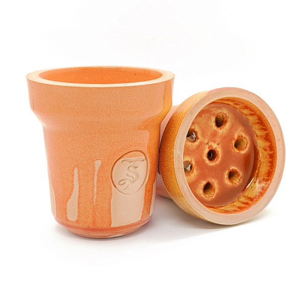Чаша St Bowls Classic Glaze оранжевая в Магадане