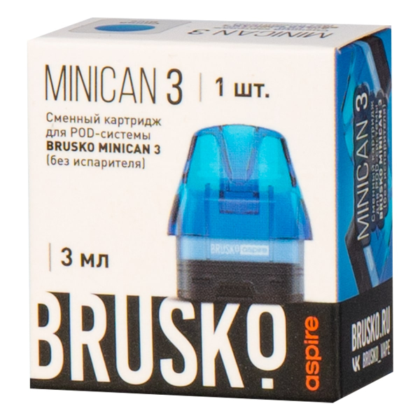 Картридж Brusko Minican 3 синий в Магадане