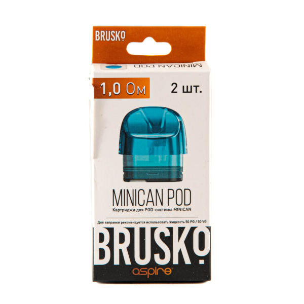 Картридж Brusko Minican синий (2шт.) 1,0 в Магадане