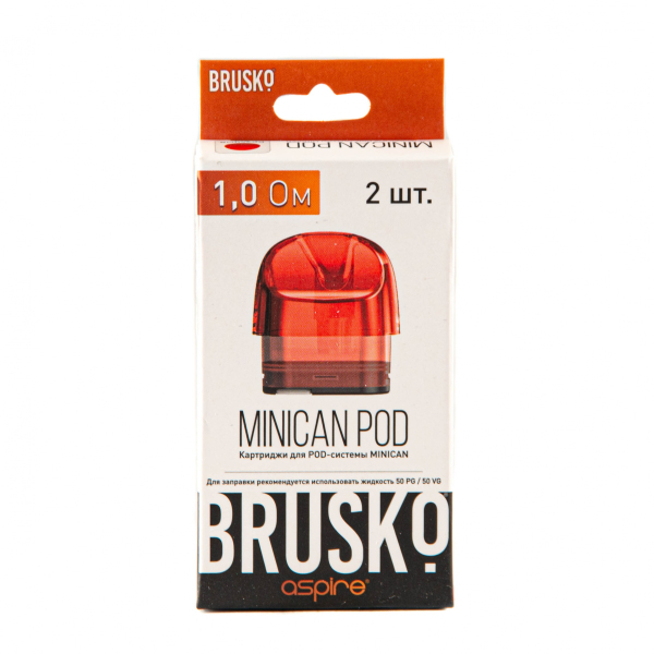Картридж Brusko Minican красный (2шт.) 1,0 в Магадане