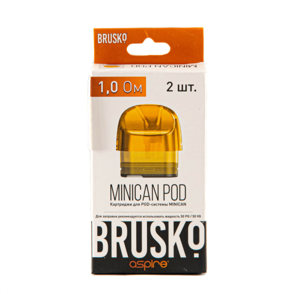 Картридж Brusko Minican жёлтый (2шт.) 1,0 в Магадане