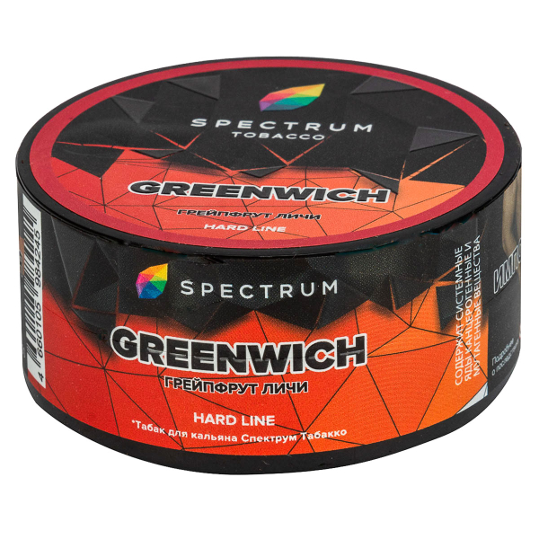 Табак Spectrum Hard Greenwitch  25 грамм в Магадане