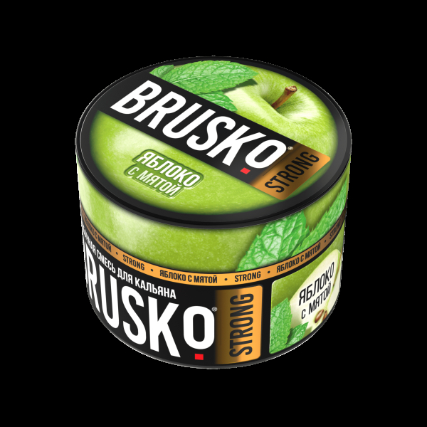 Смесь Brusko Strong яблоко с мятой  50 гр в Магадане