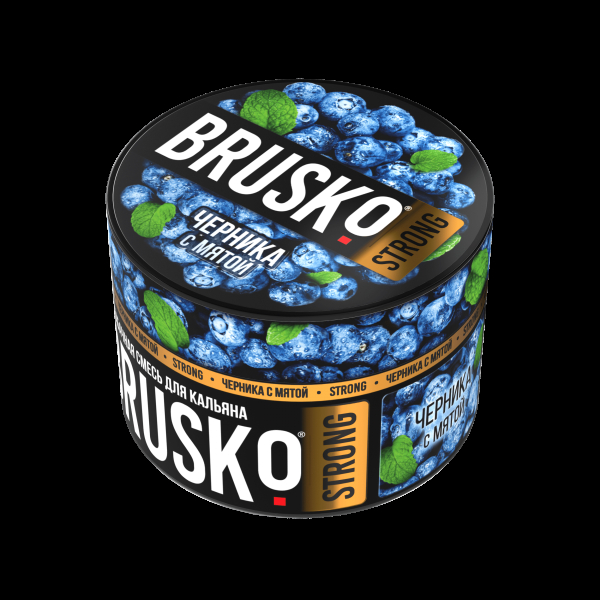 Смесь Brusko Strong черника с мятой  50 гр в Магадане